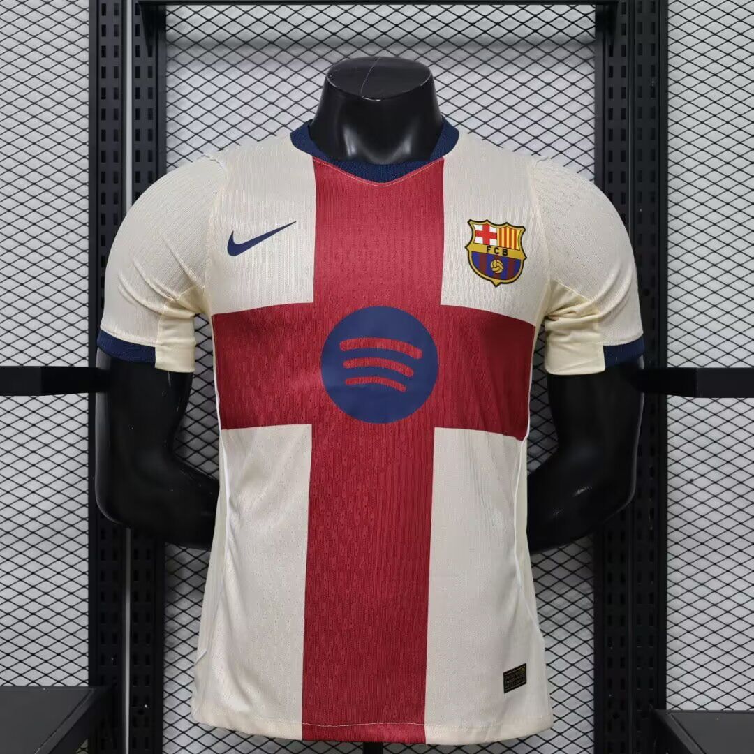 AAA Quality Barcelona 26/27 Fourth White Leaked Jersey(Player)